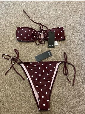 Nasty Gal Spot It Like It’s Hot Bikini